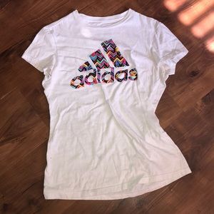 White Adidas Shirt
